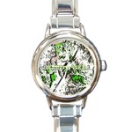 radiocative Round Italian Charm Watch