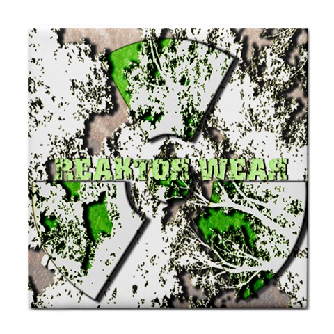radiocative Tile Coaster from UrbanLoad.com Front