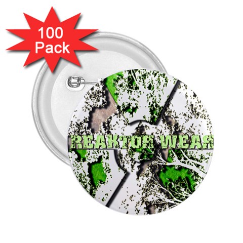 radiocative 2.25  Button (100 pack) from UrbanLoad.com Front