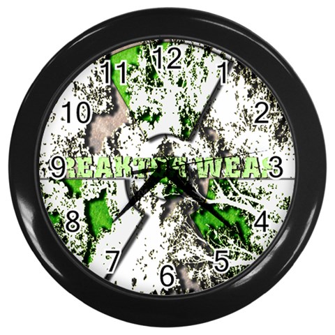 radiocative Wall Clock (Black) from UrbanLoad.com Front