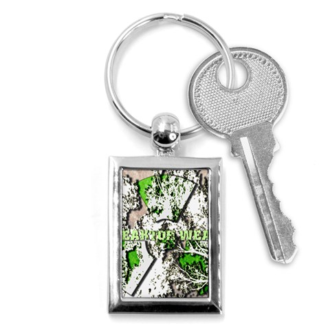 radiocative Key Chain (Rectangle) from UrbanLoad.com Front
