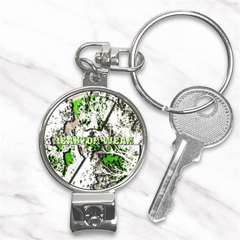 radiocative Nail Clippers Key Chain from UrbanLoad.com Front
