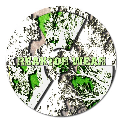 radiocative Magnet 5  (Round) from UrbanLoad.com Front