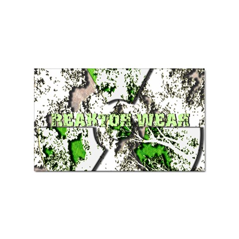 radiocative Sticker Rectangular (10 pack) from UrbanLoad.com Front