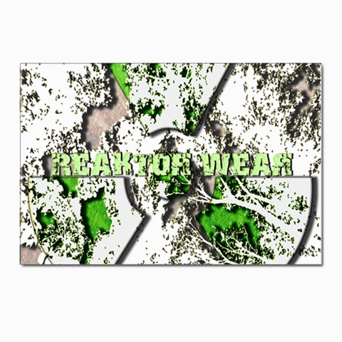radiocative Postcard 4 x 6  (Pkg of 10) from UrbanLoad.com Front