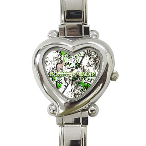 radiocative Heart Italian Charm Watch from UrbanLoad.com Front