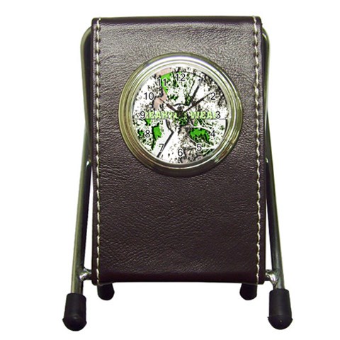 radiocative Pen Holder Desk Clock from UrbanLoad.com Front