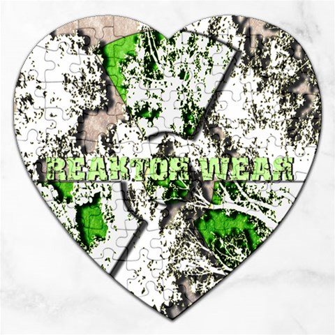 radiocative Jigsaw Puzzle (Heart) from UrbanLoad.com Front