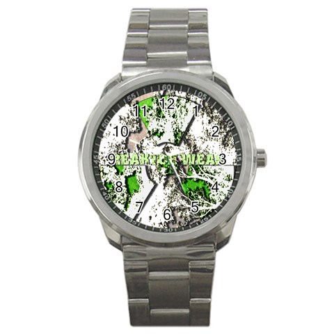 radiocative Sport Metal Watch from UrbanLoad.com Front