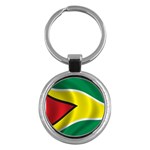 Guyana Key Chain (Round)