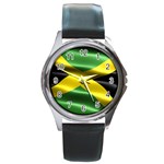 Jamaica Round Metal Watch