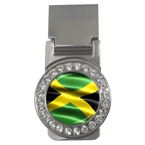 Jamaica Money Clip (CZ) from UrbanLoad.com Front