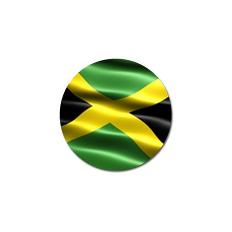 Jamaica Golf Ball Marker (4 pack) from UrbanLoad.com Front