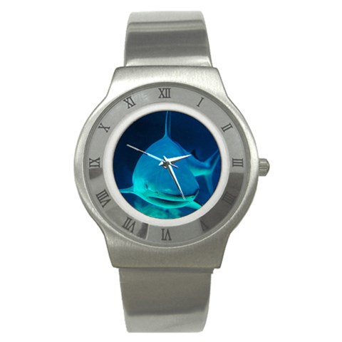 Reef Shark D2 Stainless Steel Watch from UrbanLoad.com Front