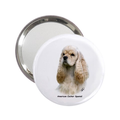 American Cocker Spaniel 2.25  Handbag Mirror from UrbanLoad.com Front