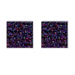 Purple galaxy Cufflinks (Square)