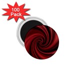 Elegant red twist 1.75  Magnets (100 pack) 
