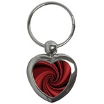 Elegant red twist Key Chains (Heart) 