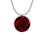 Elegant red twist Button Necklaces