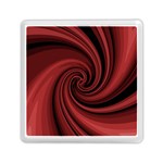 Elegant red twist Memory Card Reader (Square) 