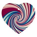 Lollipop Heart Ornament (2 Sides)