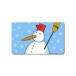 Snowman Magnet (Name Card)