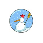 Snowman Hat Clip Ball Marker (4 pack)