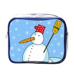 Snowman Mini Toiletries Bags
