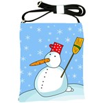 Snowman Shoulder Sling Bags