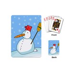 Snowman Playing Cards (Mini) 