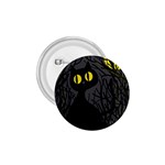 Black cat - Halloween 1.75  Buttons