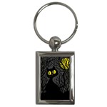 Black cat - Halloween Key Chains (Rectangle) 