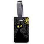 Black cat - Halloween Luggage Tags (One Side) 