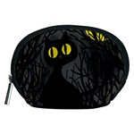 Black cat - Halloween Accessory Pouches (Medium) 