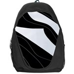 White and black decorative design Backpack Bag