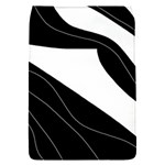 White and black decorative design Flap Covers (S) 