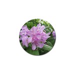 Purple Rhododendron Flower Golf Ball Marker (10 pack)