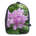 Purple Rhododendron Flower School Bags(Large) 