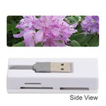 Purple Rhododendron Flower Memory Card Reader (Stick) 