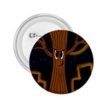 Halloween - Cemetery evil tree 2.25  Buttons
