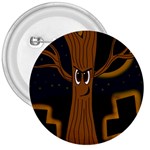 Halloween - Cemetery evil tree 3  Buttons