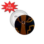 Halloween - Cemetery evil tree 1.75  Buttons (10 pack)