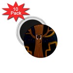 Halloween - Cemetery evil tree 1.75  Magnets (10 pack) 