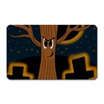 Halloween - Cemetery evil tree Magnet (Rectangular)