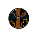 Halloween - Cemetery evil tree Hat Clip Ball Marker (10 pack)