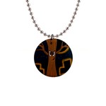 Halloween - Cemetery evil tree Button Necklaces