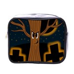 Halloween - Cemetery evil tree Mini Toiletries Bags