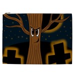 Halloween - Cemetery evil tree Cosmetic Bag (XXL) 