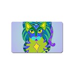 Peacock Tabby Magnet (Name Card)