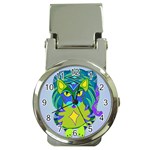 Peacock Tabby Money Clip Watches